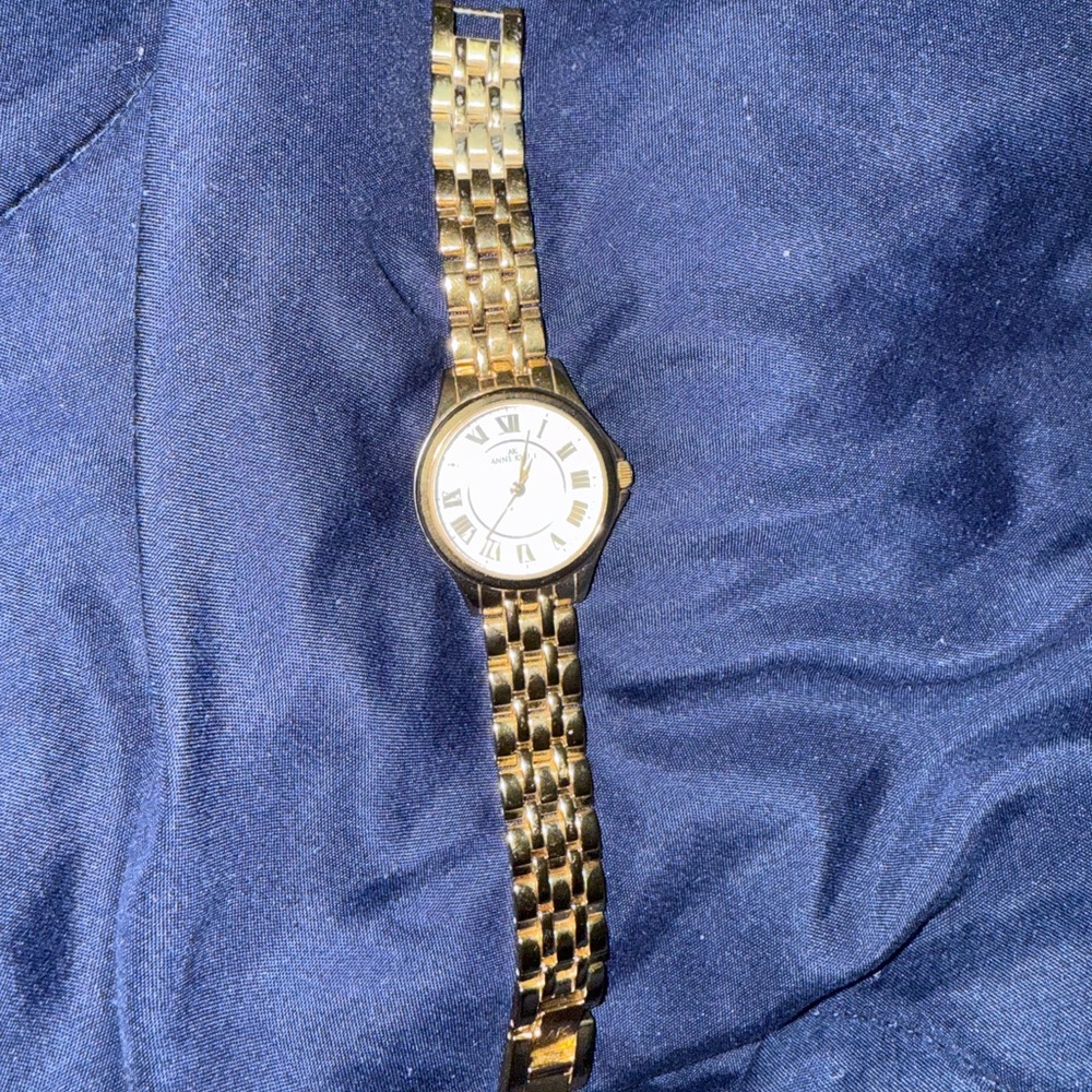 Anne Klein Gold Jubilee Bracelet Watch